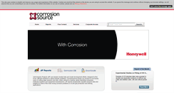 Desktop Screenshot of corrosionsource.com